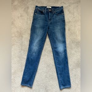 Madewell skinny jeans, size 28